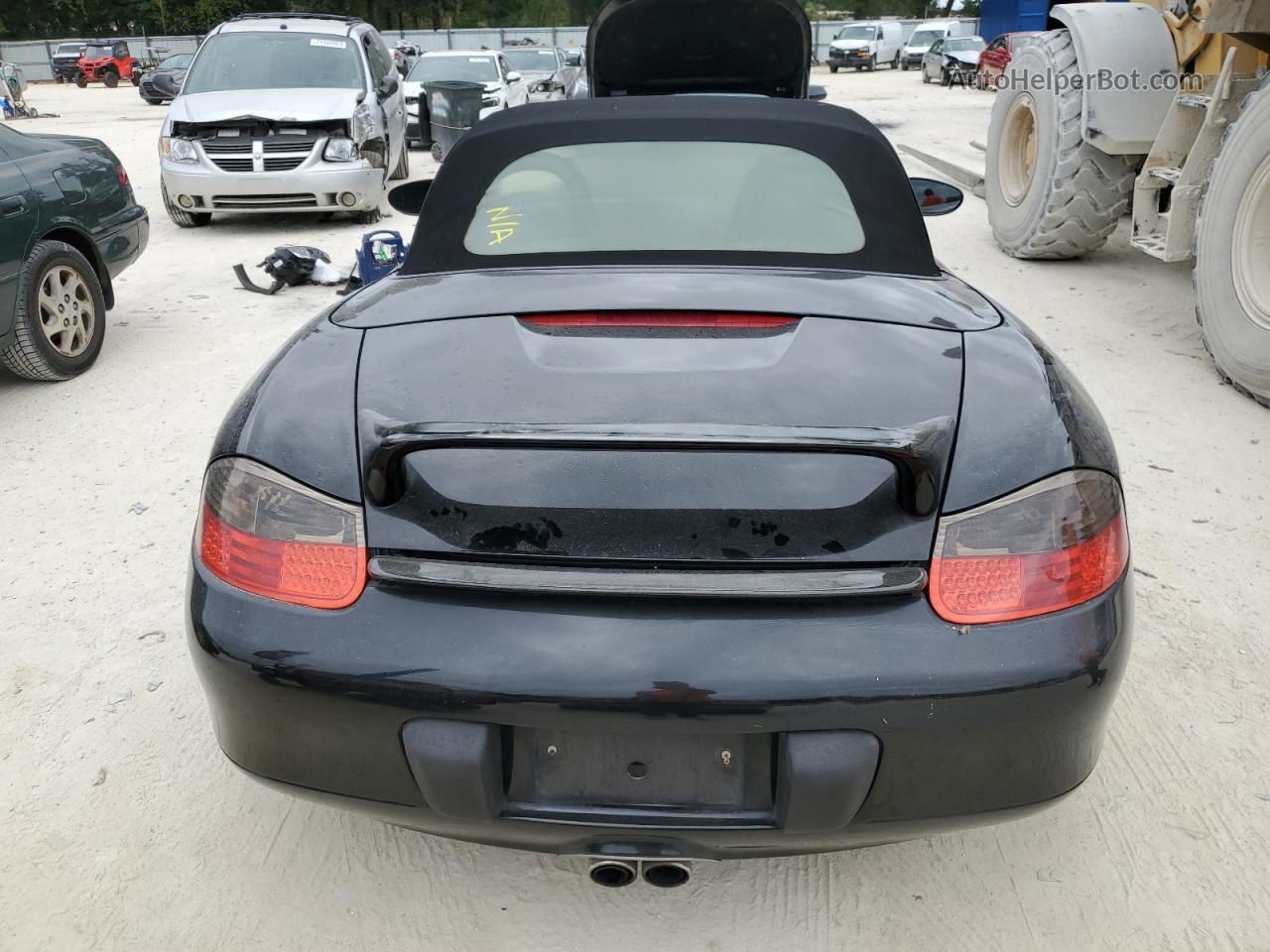 2001 Porsche Boxster  Черный vin: WP0CA29841U622951