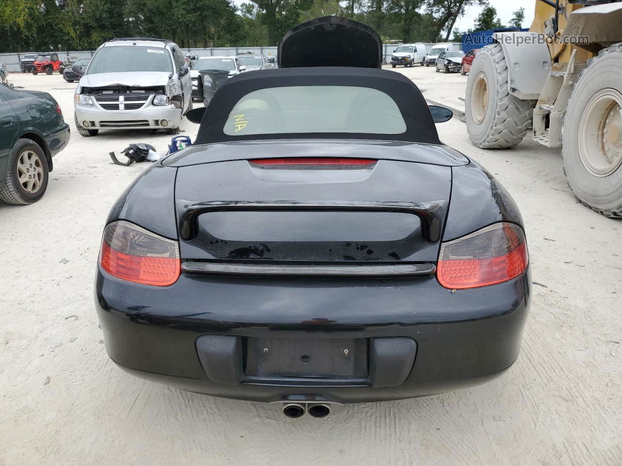 2001 Porsche Boxster  Черный vin: WP0CA29841U622951