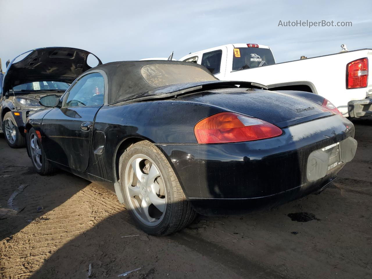 2001 Porsche Boxster  Black vin: WP0CA29851U622912