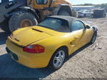 2001 Porsche Boxster   Yellow vin: WP0CA29851U627012