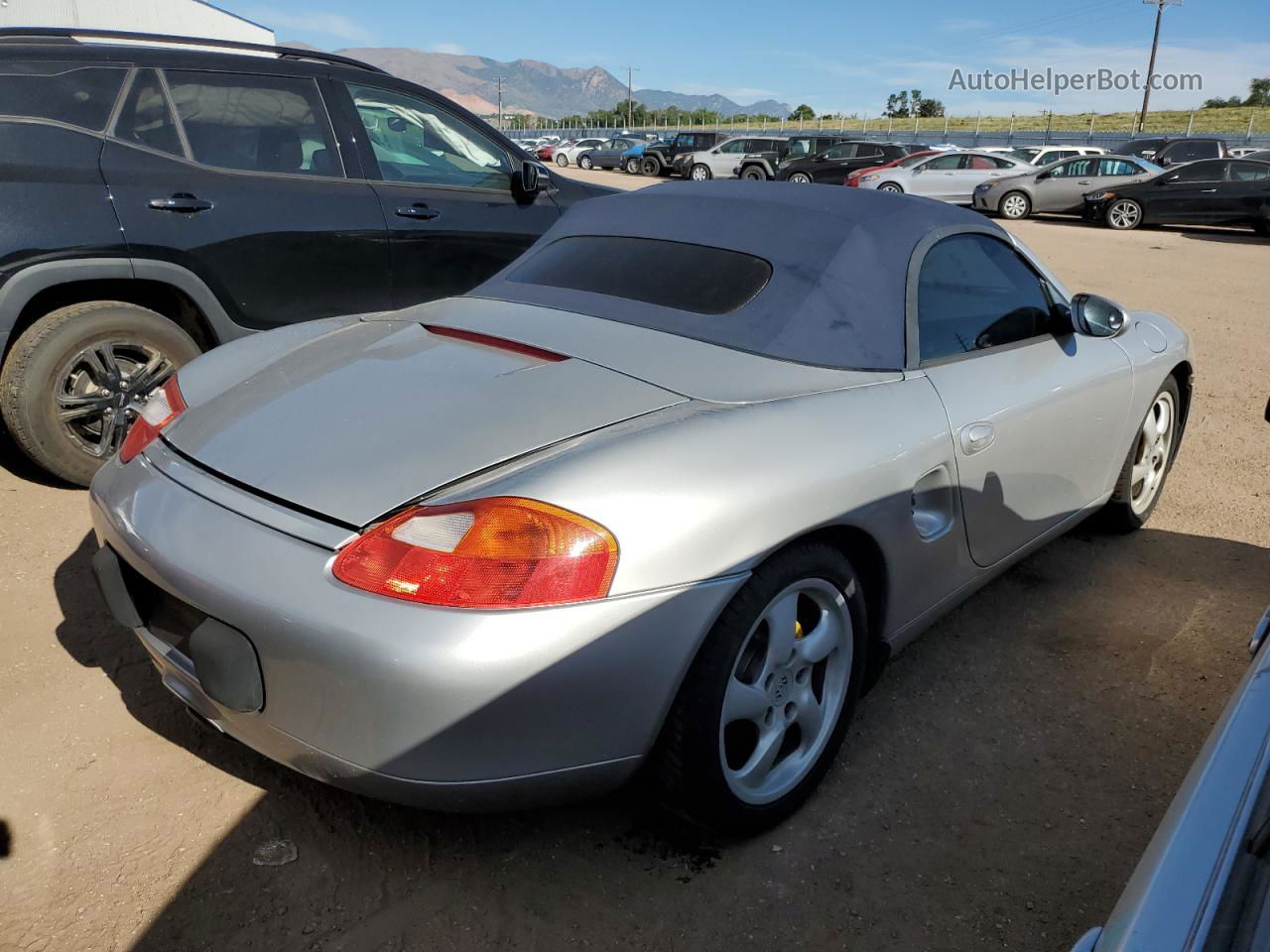 2001 Porsche Boxster  Gray vin: WP0CA29851U627267