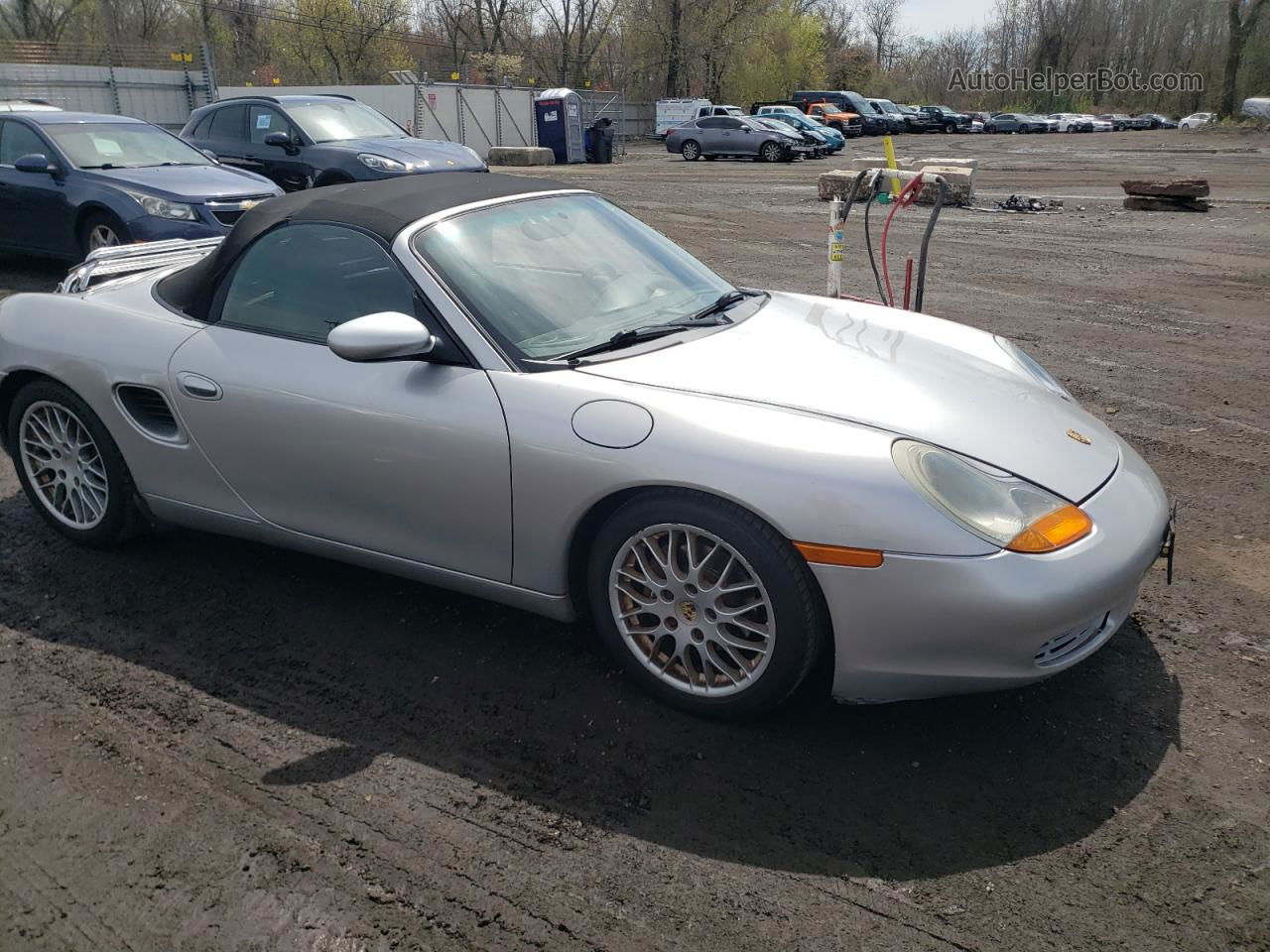 2001 Porsche Boxster  Серебряный vin: WP0CA29861S620405