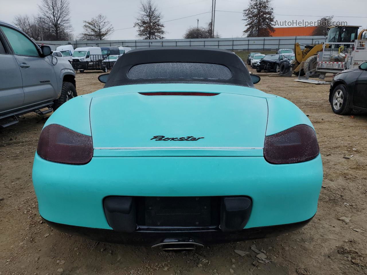 2001 Porsche Boxster  Turquoise vin: WP0CA29861U620277