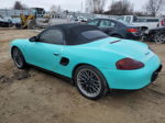 2001 Porsche Boxster  Бирюзовый vin: WP0CA29861U620277