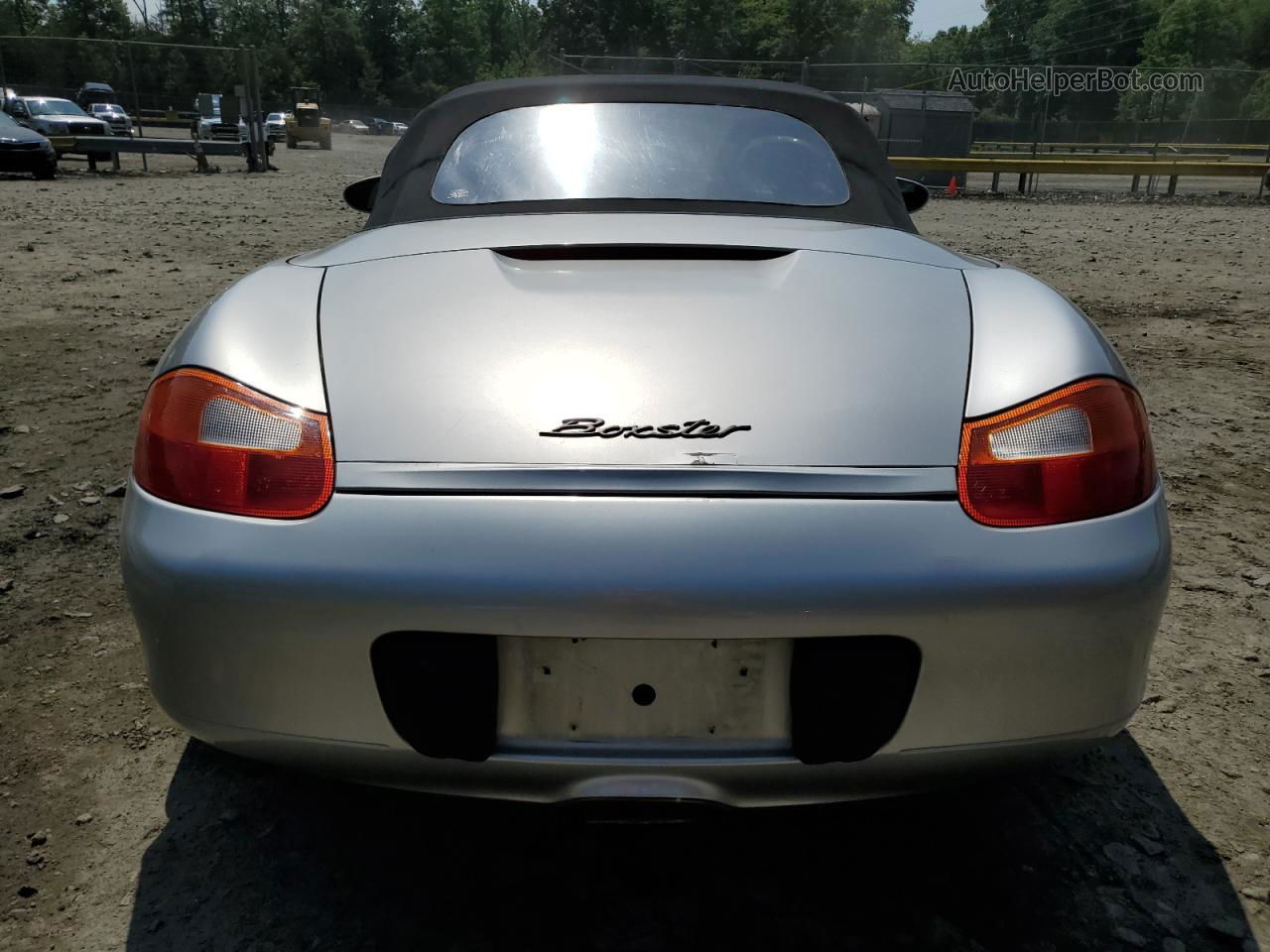 2001 Porsche Boxster  Silver vin: WP0CA29861U626547