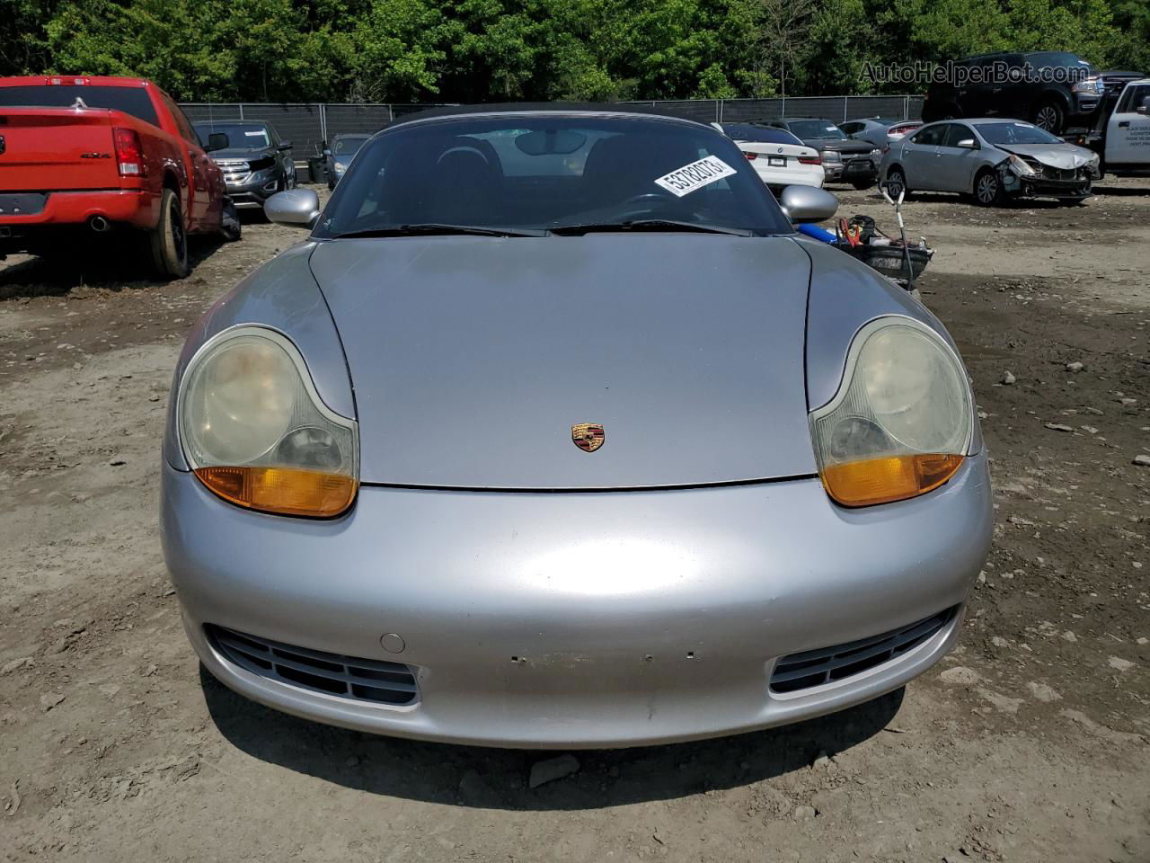 2001 Porsche Boxster  Silver vin: WP0CA29861U626547