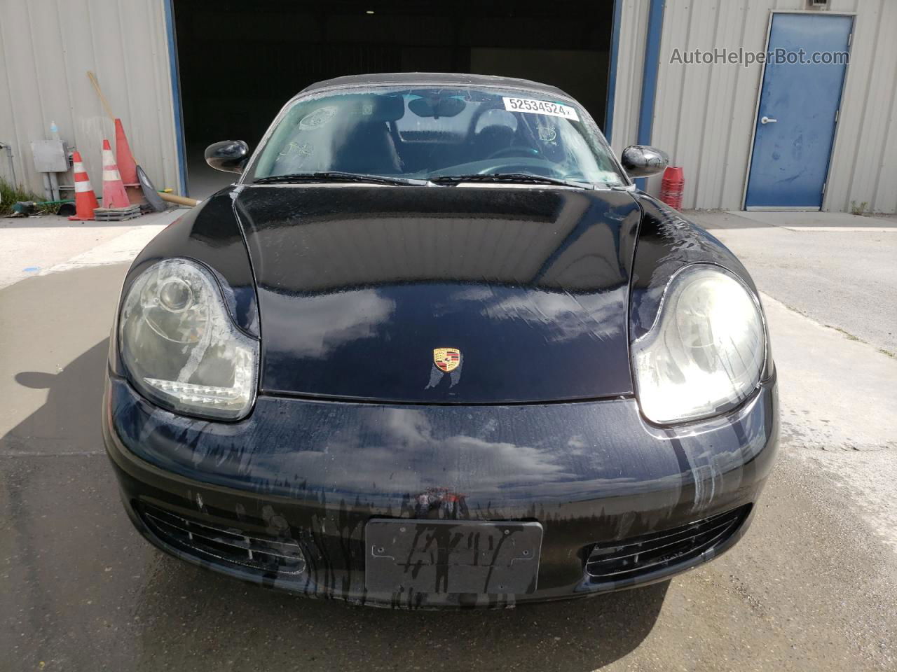 2001 Porsche Boxster  Black vin: WP0CA29871U622703