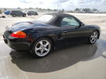 2001 Porsche Boxster  Black vin: WP0CA29871U622703