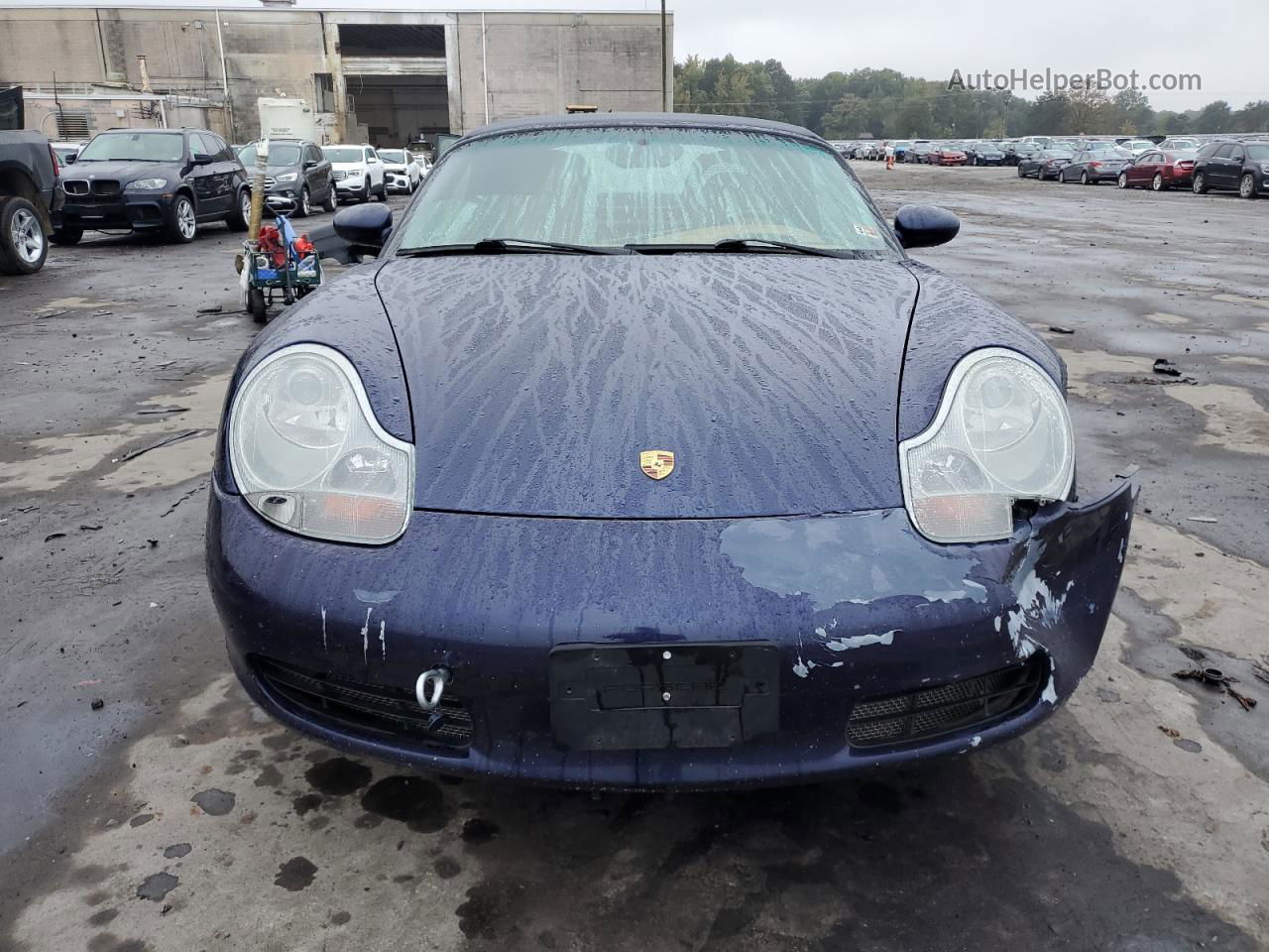 2001 Porsche Boxster  Blue vin: WP0CA29871U623771