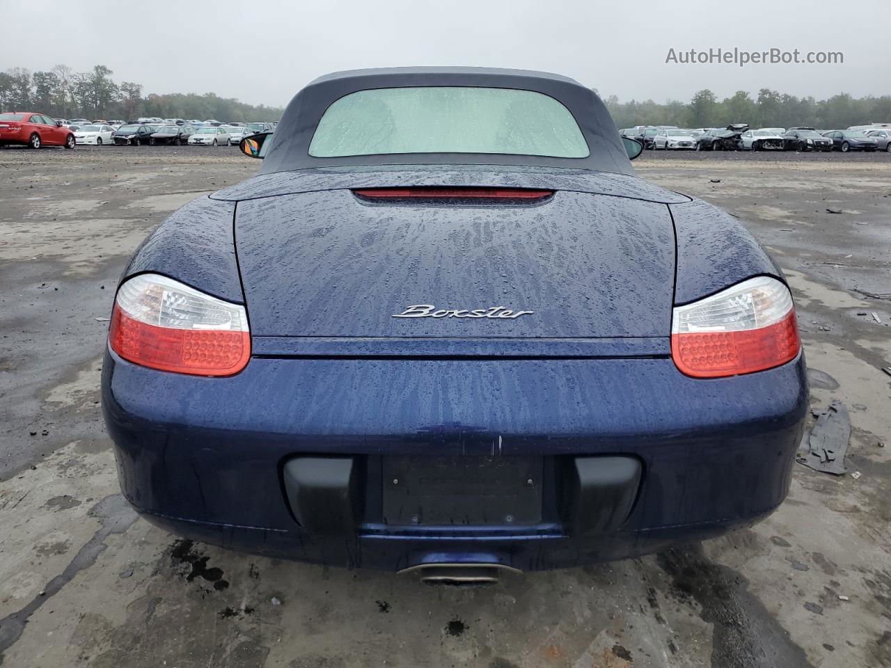 2001 Porsche Boxster  Blue vin: WP0CA29871U623771