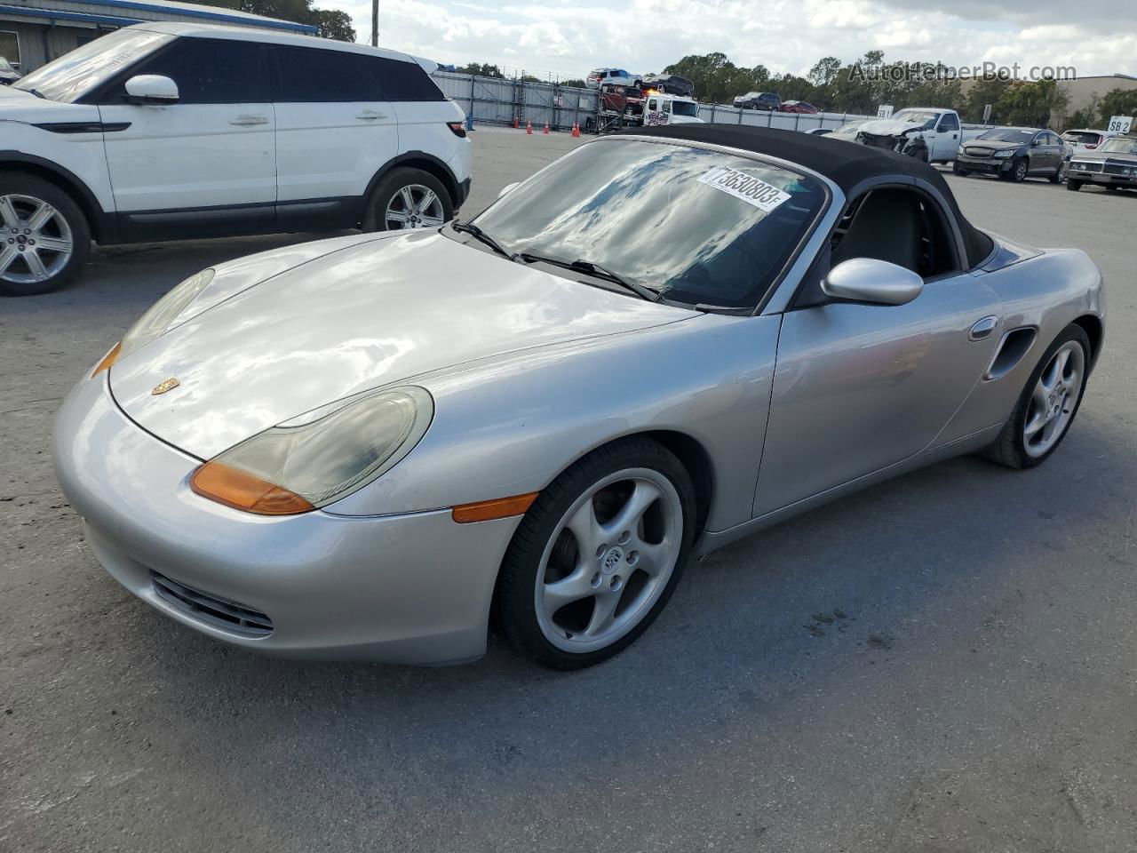 2001 Porsche Boxster  Silver vin: WP0CA29871U626640