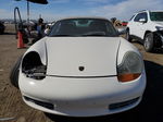 2001 Porsche Boxster  White vin: WP0CA29881U622225