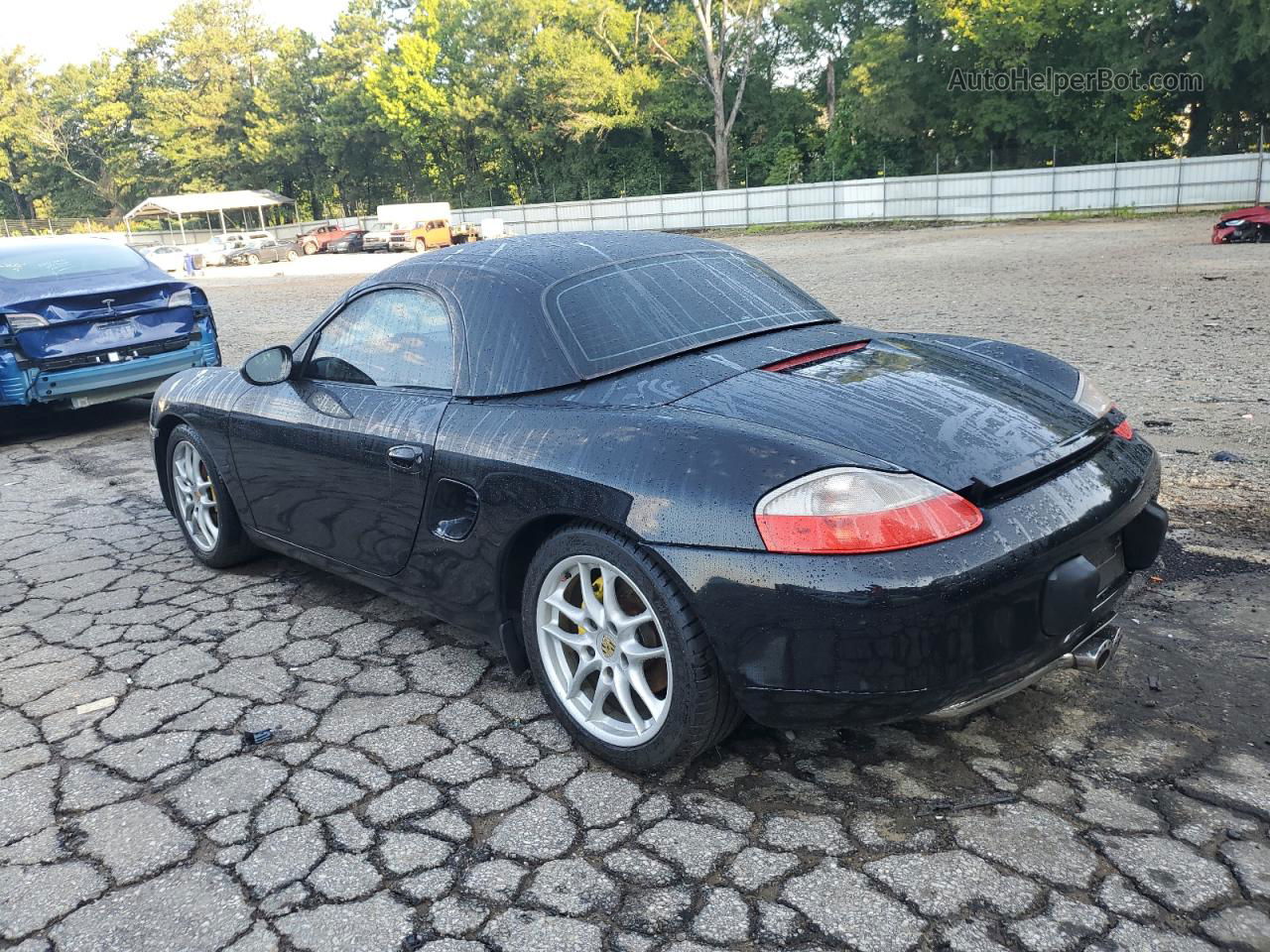 2001 Porsche Boxster  Черный vin: WP0CA29891S620480