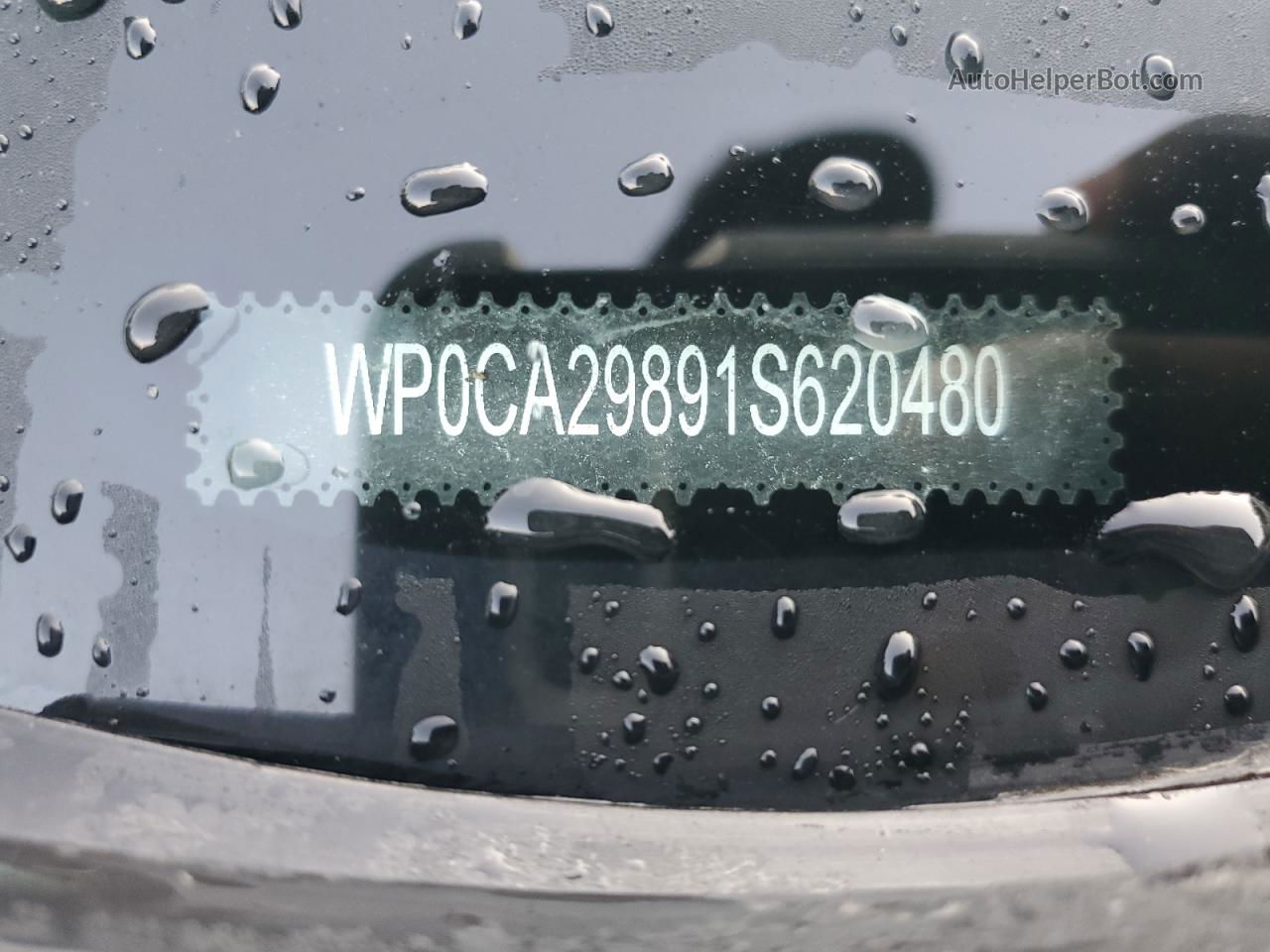 2001 Porsche Boxster  Черный vin: WP0CA29891S620480