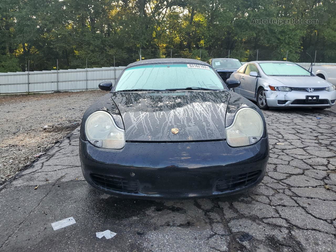 2001 Porsche Boxster  Черный vin: WP0CA29891S620480