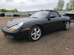 2001 Porsche Boxster  Black vin: WP0CA29891U620158