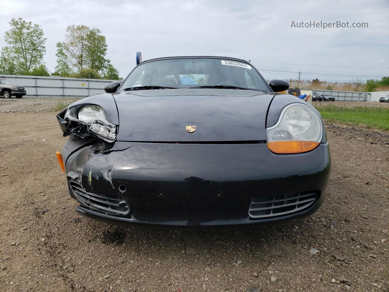 2001 Porsche Boxster  Black vin: WP0CA29891U620158