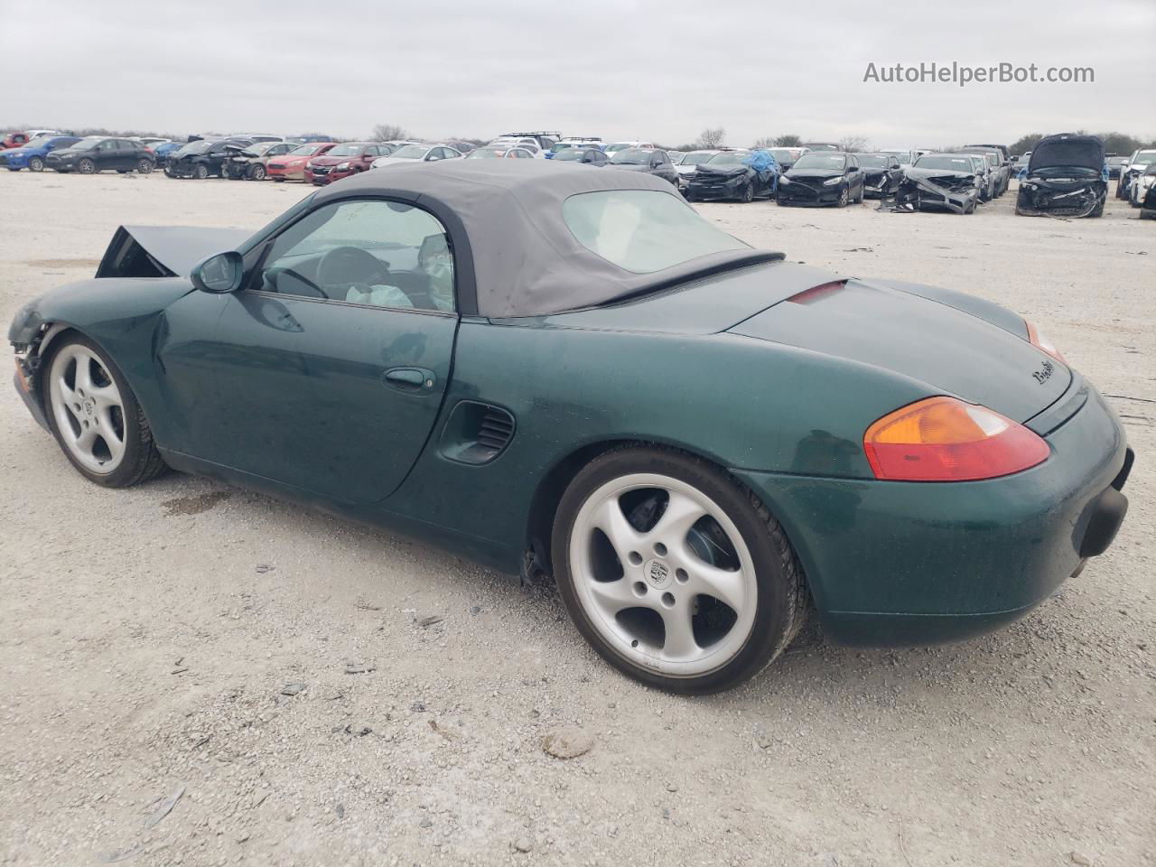 2001 Porsche Boxster  Green vin: WP0CA29891U623285