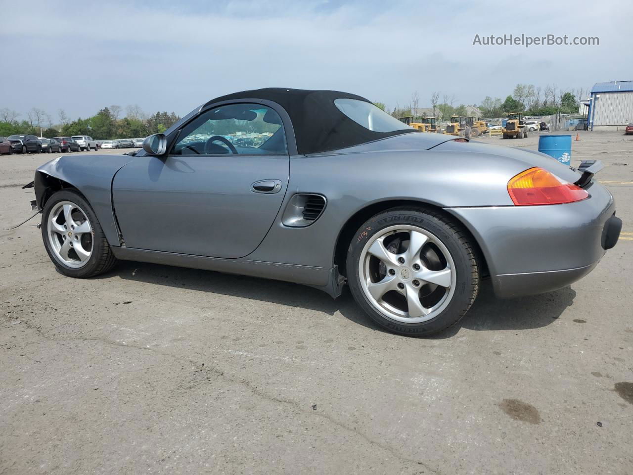 2001 Porsche Boxster  Серый vin: WP0CA29891U625411