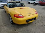 2001 Porsche Boxster S Yellow vin: WP0CB29811U660067