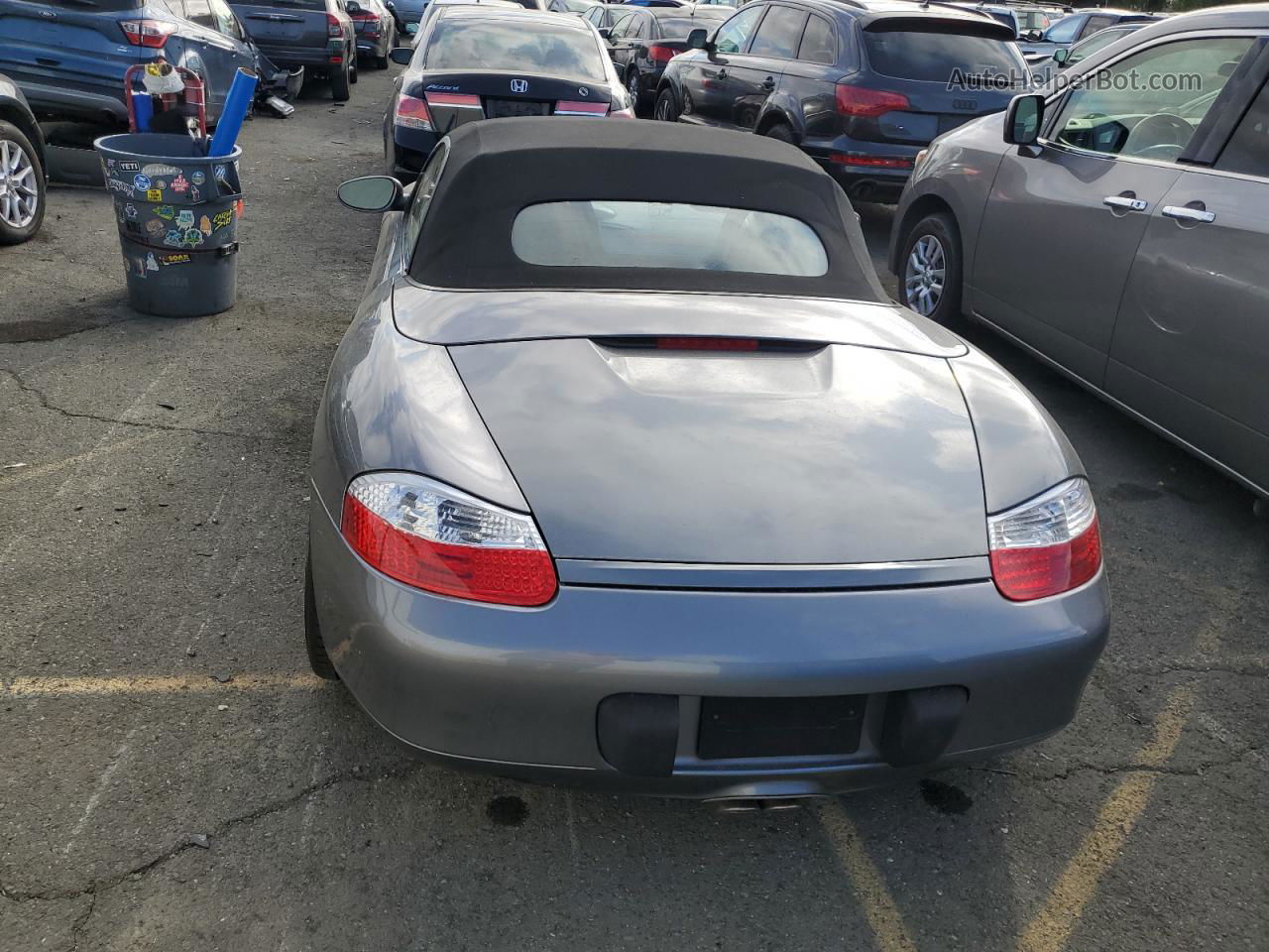 2001 Porsche Boxster S Серый vin: WP0CB29831U662029