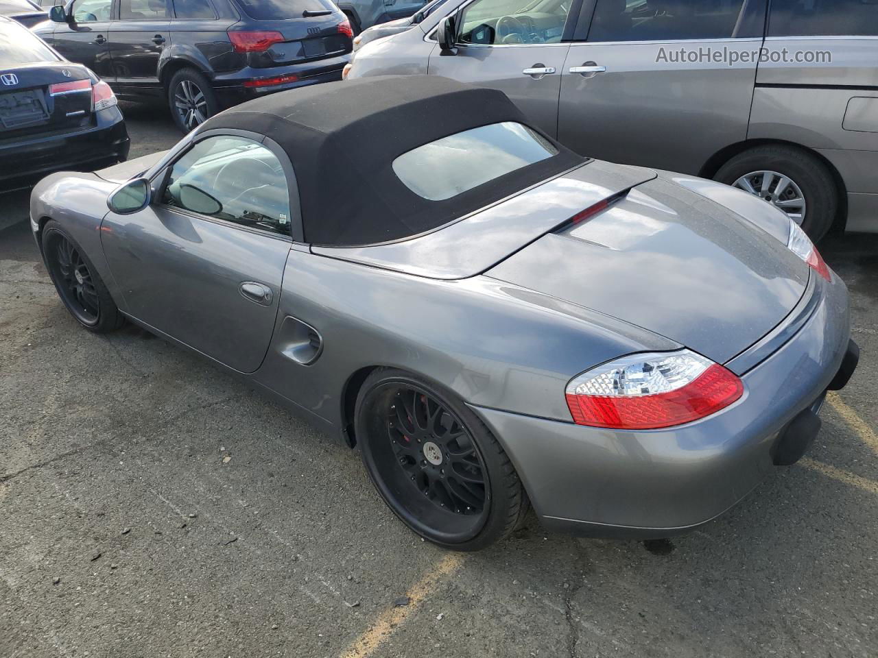 2001 Porsche Boxster S Gray vin: WP0CB29831U662029