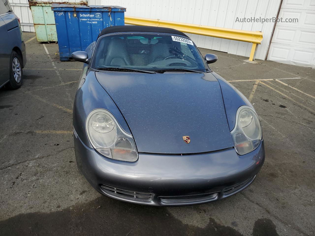 2001 Porsche Boxster S Gray vin: WP0CB29831U662029