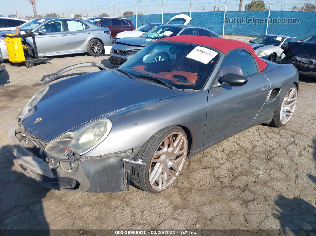 2001 Porsche Boxster S Gray vin: WP0CB29831U664797