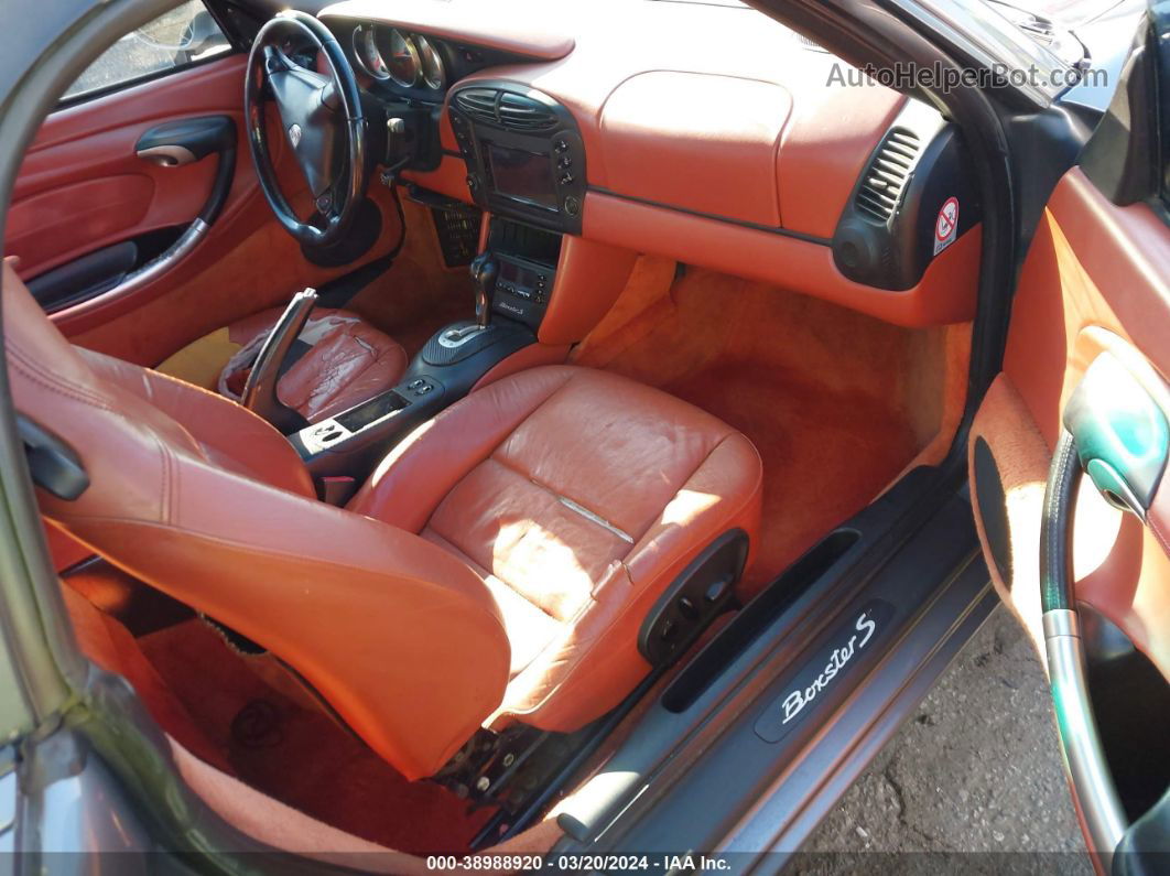 2001 Porsche Boxster S Серый vin: WP0CB29831U664797