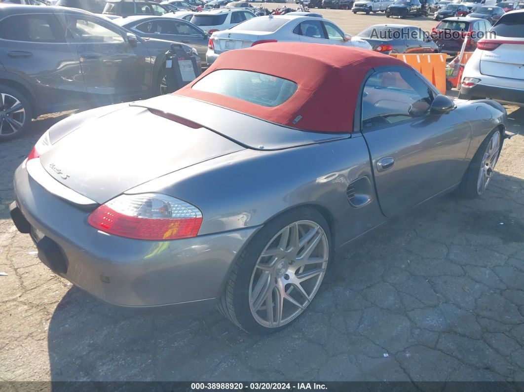 2001 Porsche Boxster S Серый vin: WP0CB29831U664797