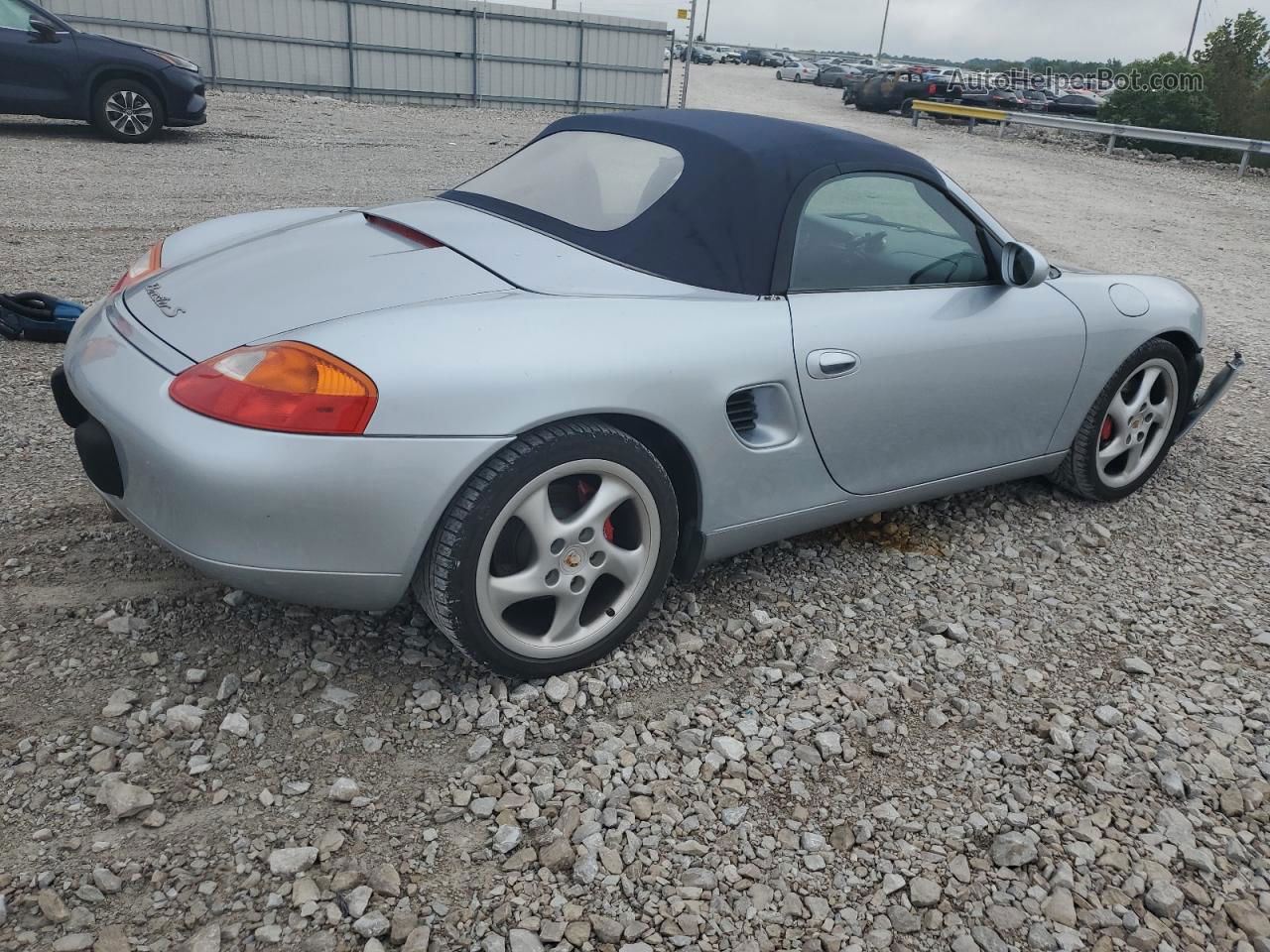 2001 Porsche Boxster S Silver vin: WP0CB29841S660172