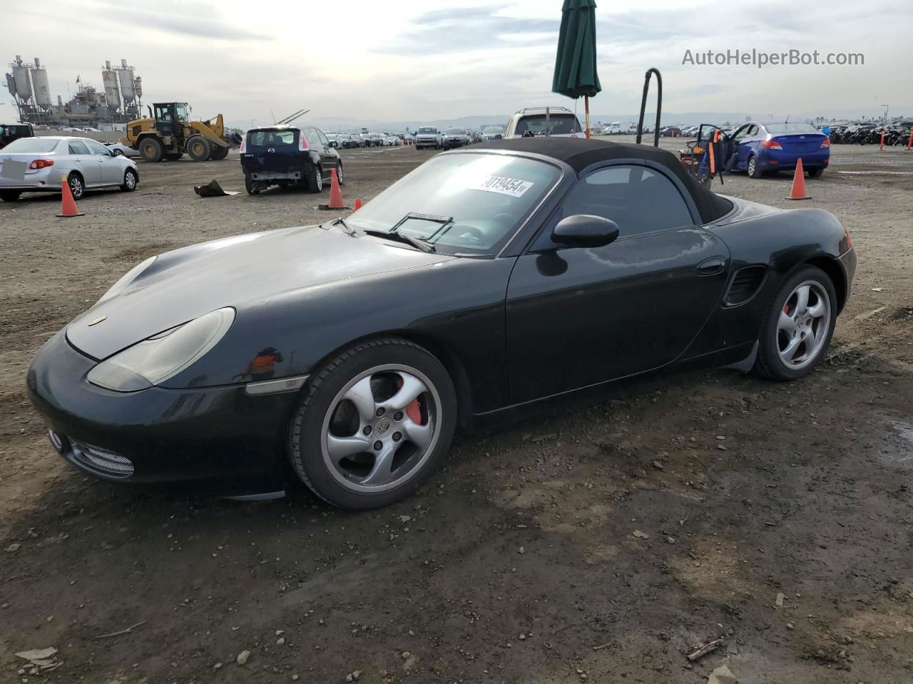 2001 Porsche Boxster S Черный vin: WP0CB29881U663712