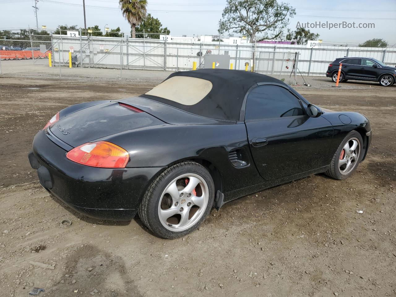 2001 Porsche Boxster S Черный vin: WP0CB29881U663712