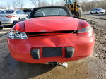 2001 Porsche Boxster S Red vin: WP0CB29891U660639