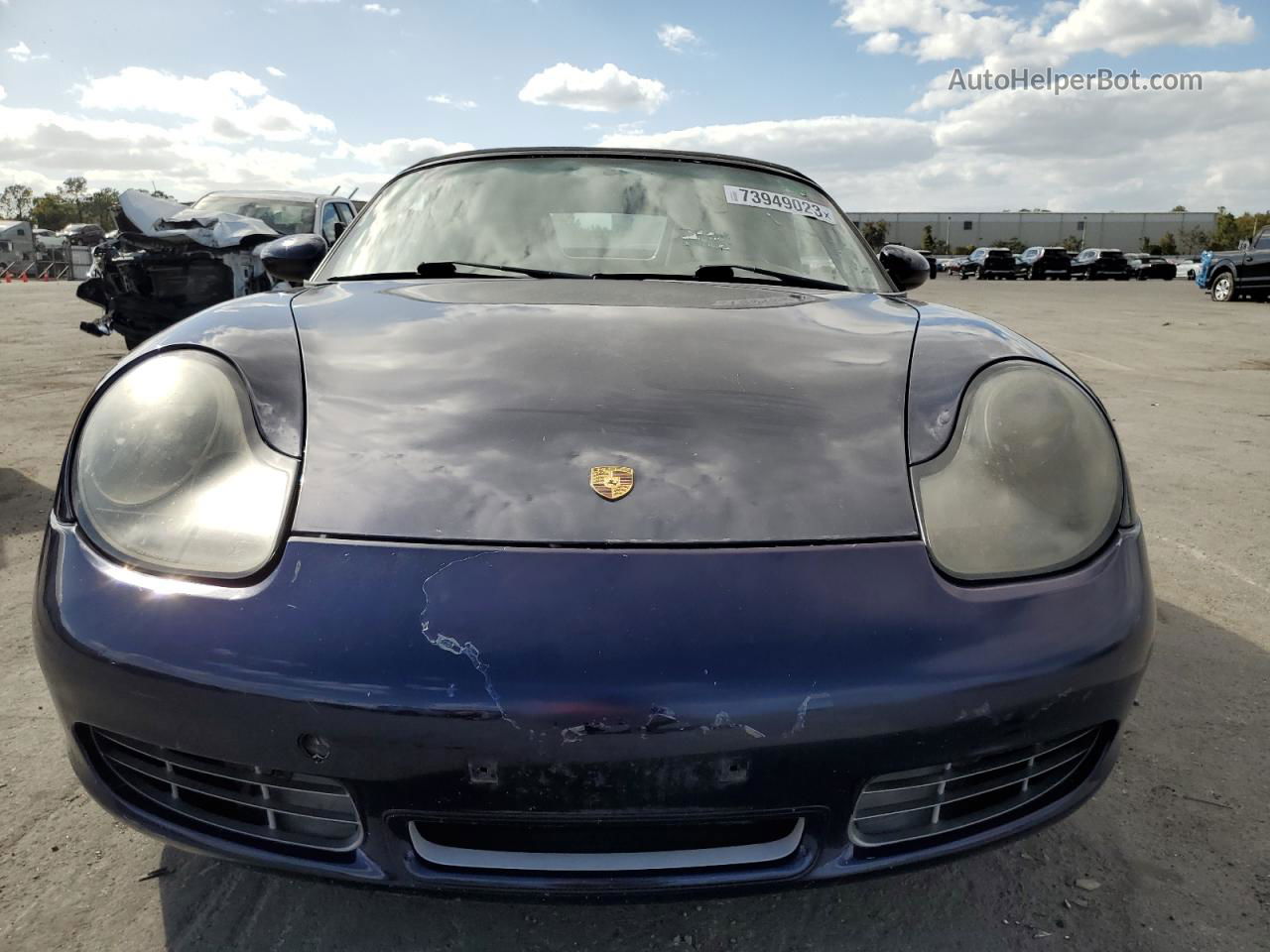 2001 Porsche Boxster S Blue vin: WP0CB29891U664626