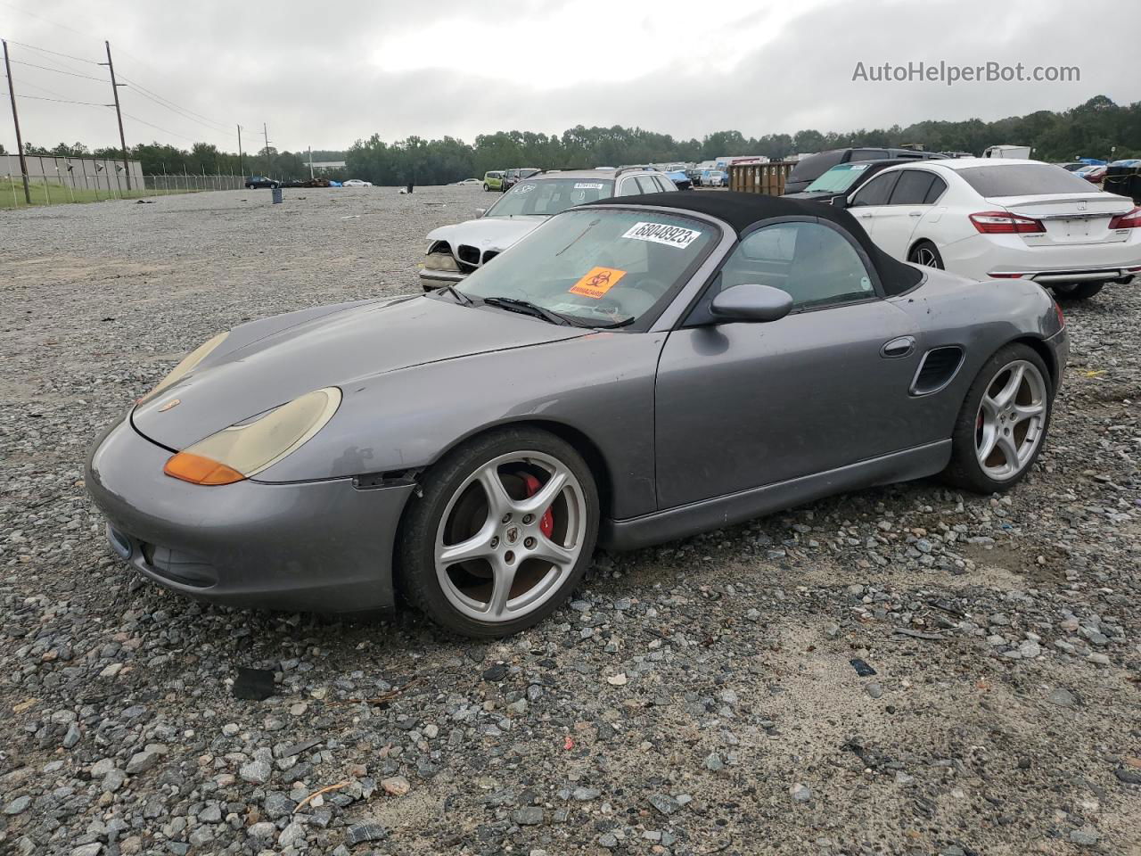 2001 Porsche Boxster S Gray vin: WP0CB298X1U663405