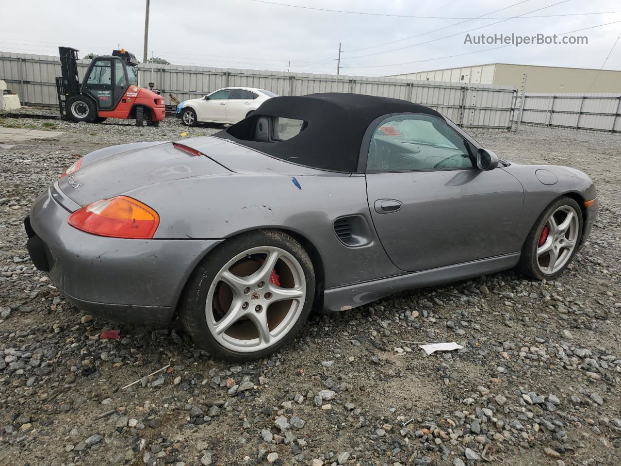 2001 Porsche Boxster S Gray vin: WP0CB298X1U663405