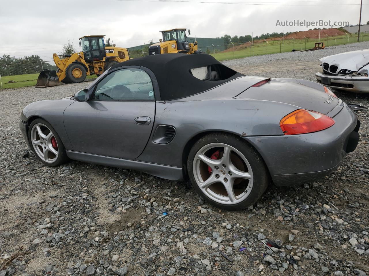 2001 Porsche Boxster S Серый vin: WP0CB298X1U663405