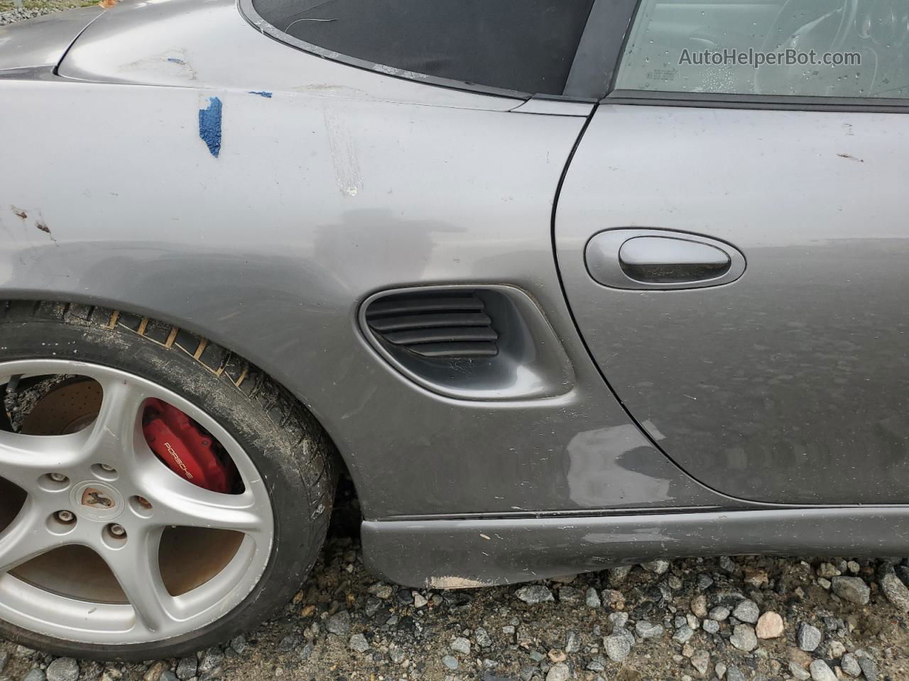 2001 Porsche Boxster S Gray vin: WP0CB298X1U663405