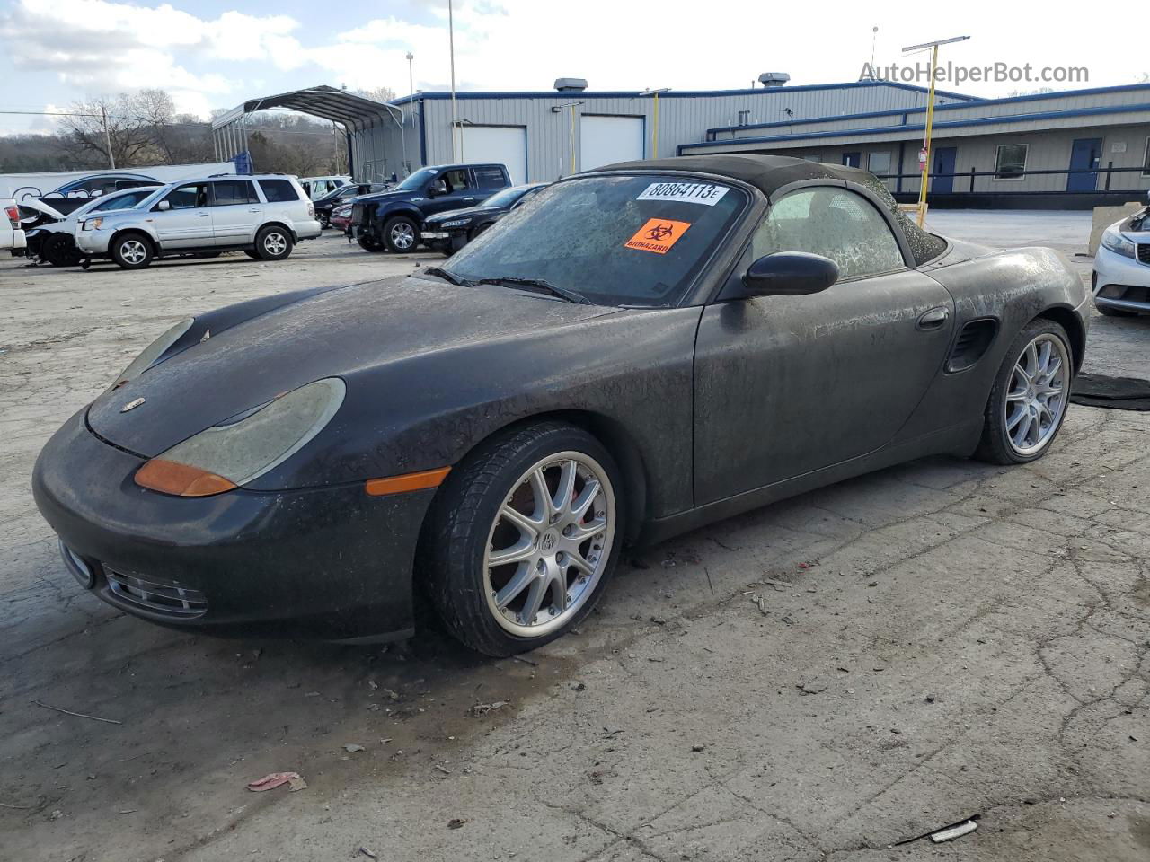 2001 Porsche Boxster S Black vin: WP0CB298X1U663906