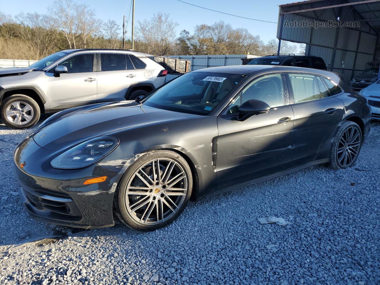 2018 Porsche Panamera 4s Sport Turismo Charcoal vin: WP0CB2A73JL190522