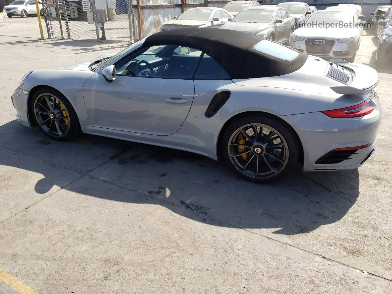 2018 Porsche 911 Turbo White vin: WP0CD2A93JS162091