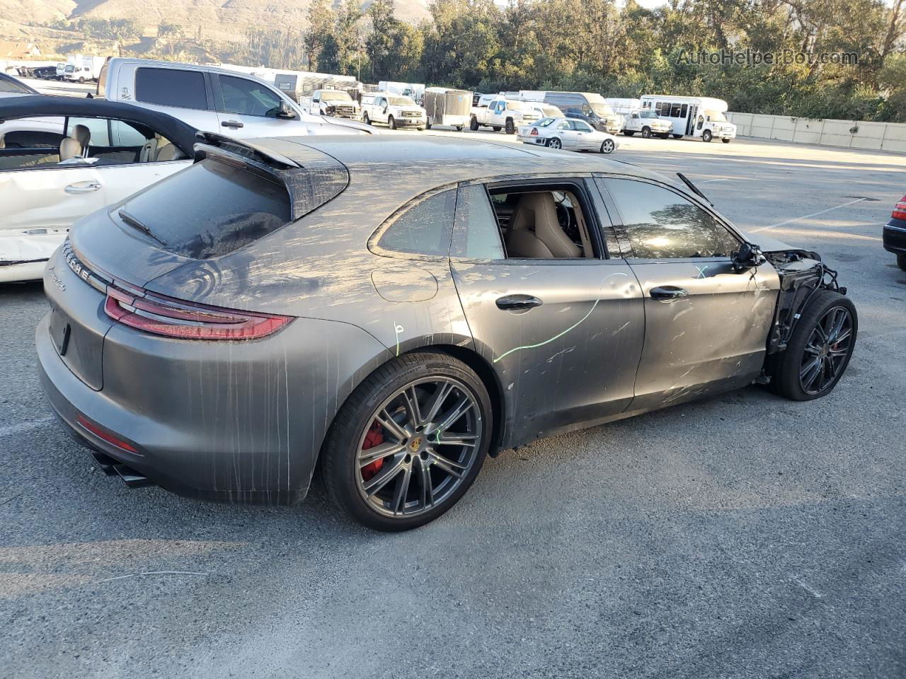 2018 Porsche Panamera Turbo Sport Turismo Charcoal vin: WP0CF2A77JL196036