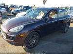 2018 Porsche Cayenne Platinum Edition Purple vin: WP1AA2A20JKA05636