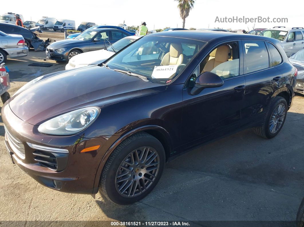 2018 Porsche Cayenne Platinum Edition Purple vin: WP1AA2A20JKA05636