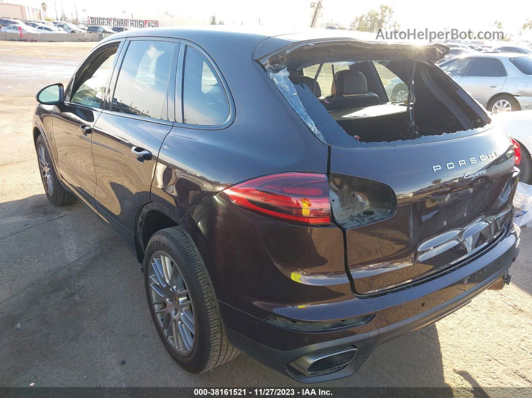 2018 Porsche Cayenne Platinum Edition Purple vin: WP1AA2A20JKA05636