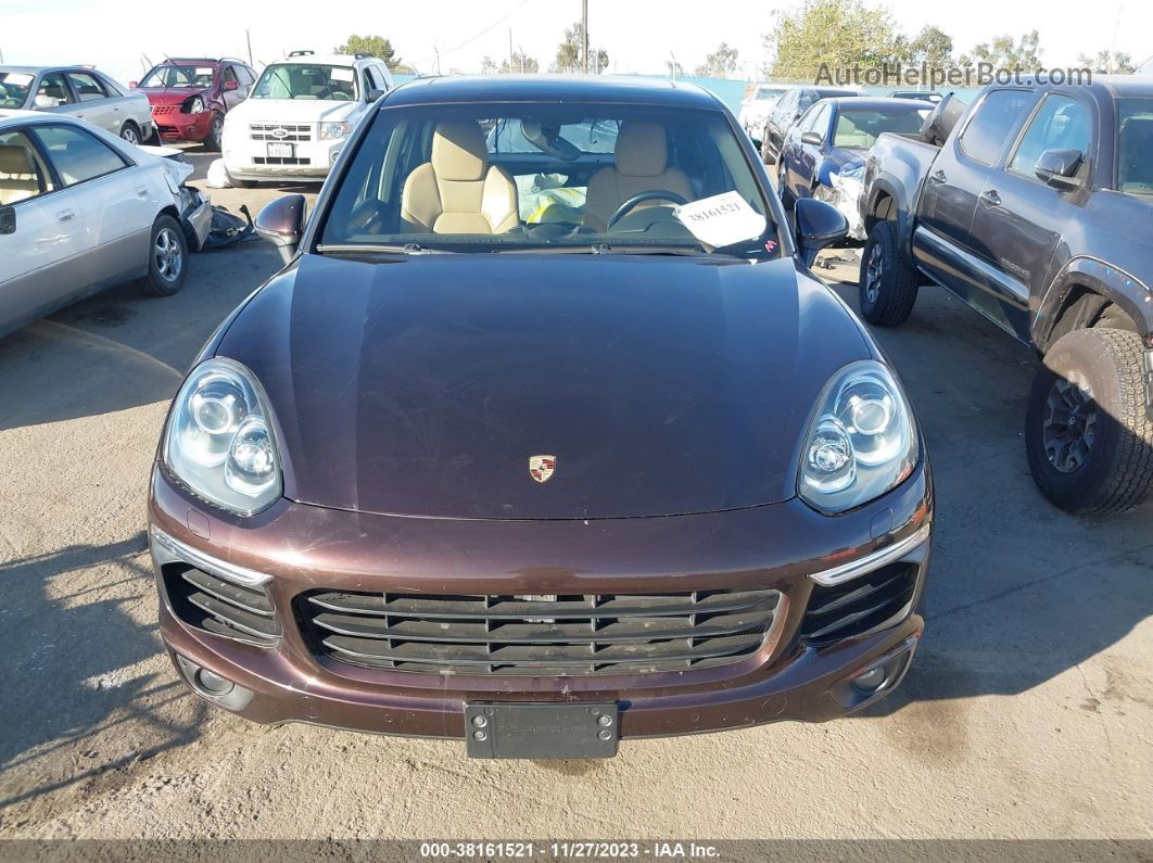 2018 Porsche Cayenne Platinum Edition Purple vin: WP1AA2A20JKA05636