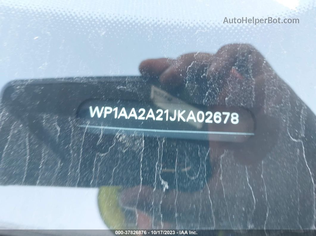 2018 Porsche Cayenne Platinum Edition Black vin: WP1AA2A21JKA02678