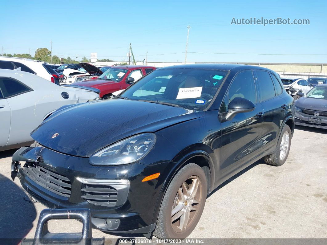 2018 Porsche Cayenne Platinum Edition Черный vin: WP1AA2A21JKA02678