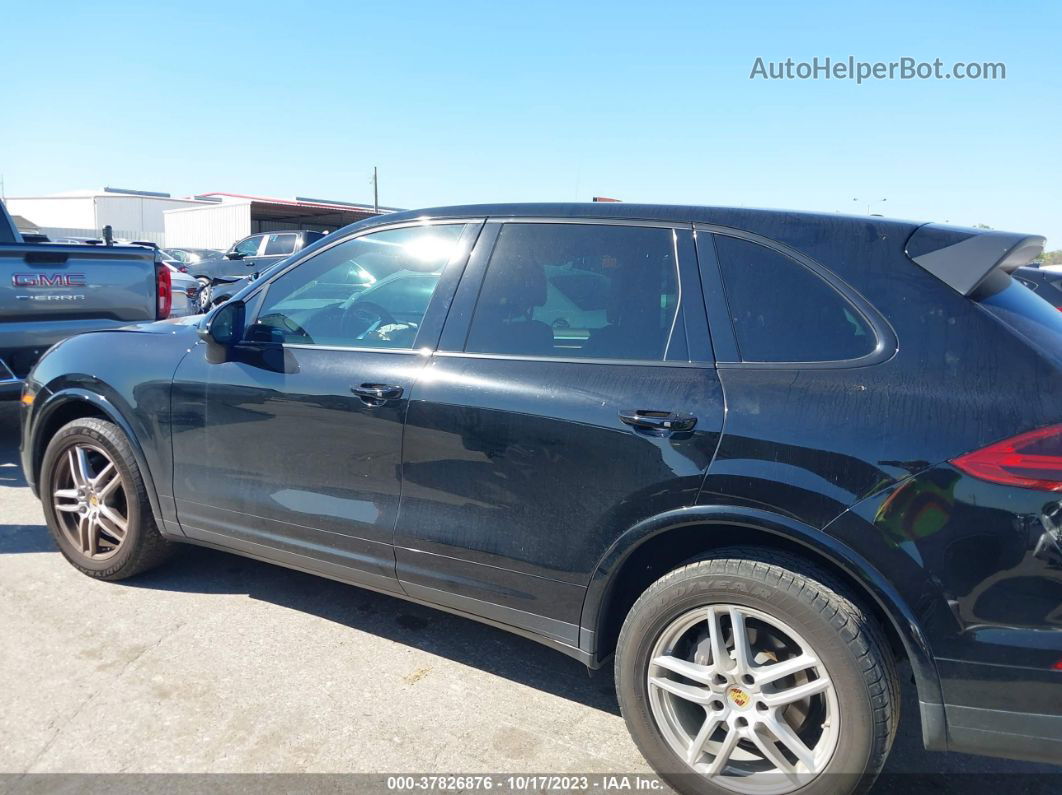 2018 Porsche Cayenne Platinum Edition Black vin: WP1AA2A21JKA02678